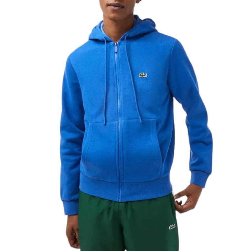 Lacoste Kangaroo Pocket Color-Blocked Hoodie (Kingdom Blue) SH9626-51