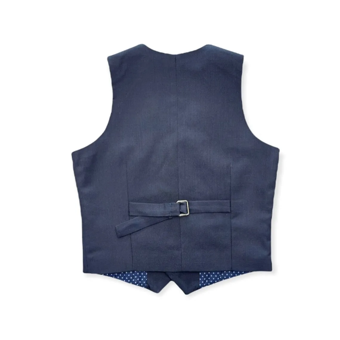 Leo & Zachary Boys Vest_Deep Blue 5408