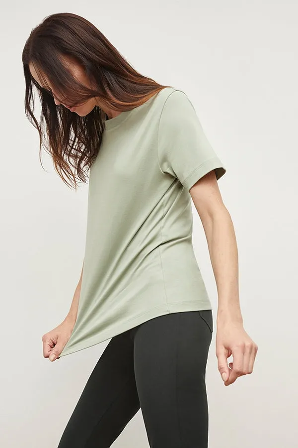 Leslie T-Shirt - Pima Cotton :: Minty Green