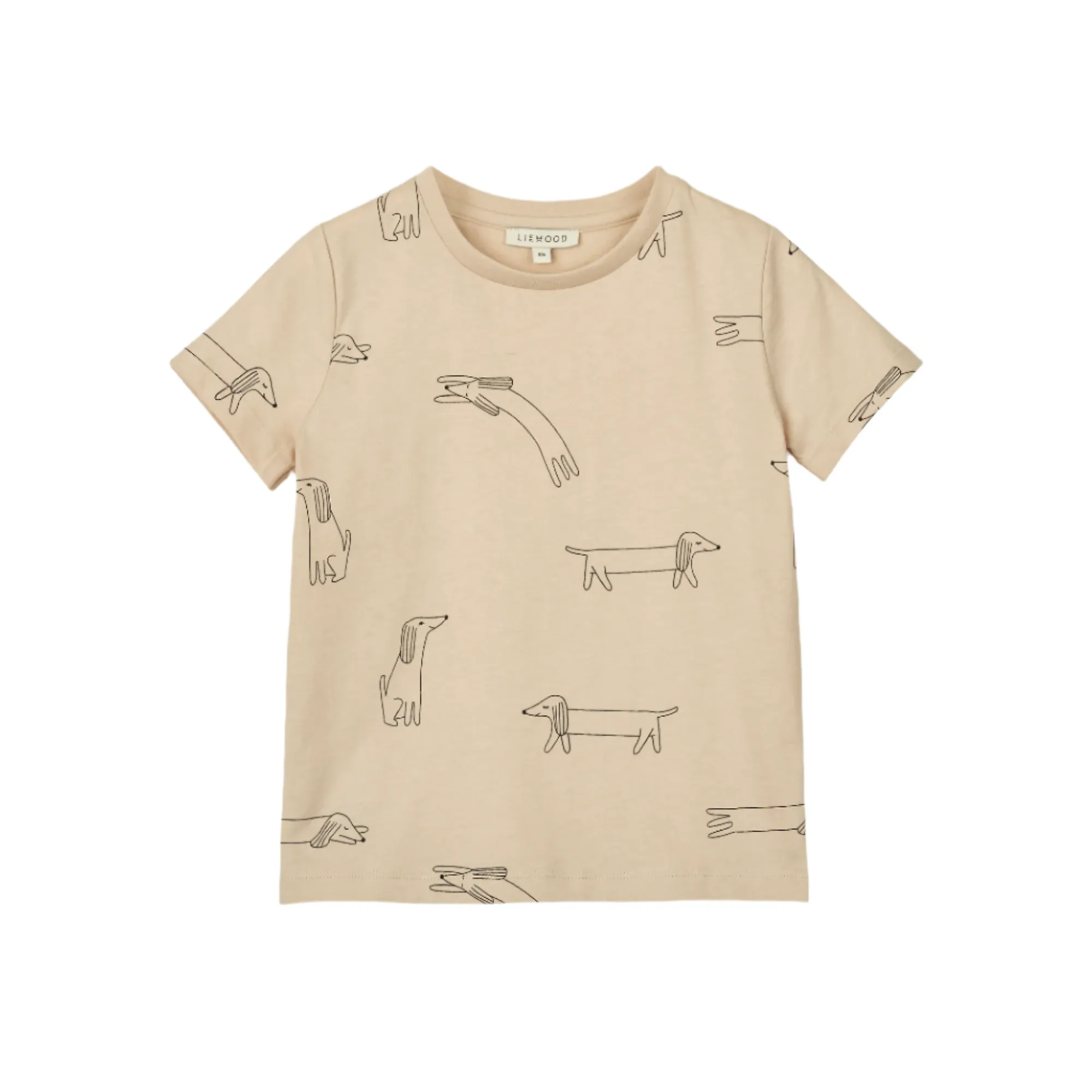 Liewood Baby Apia T-shirt - Dog / Sandy