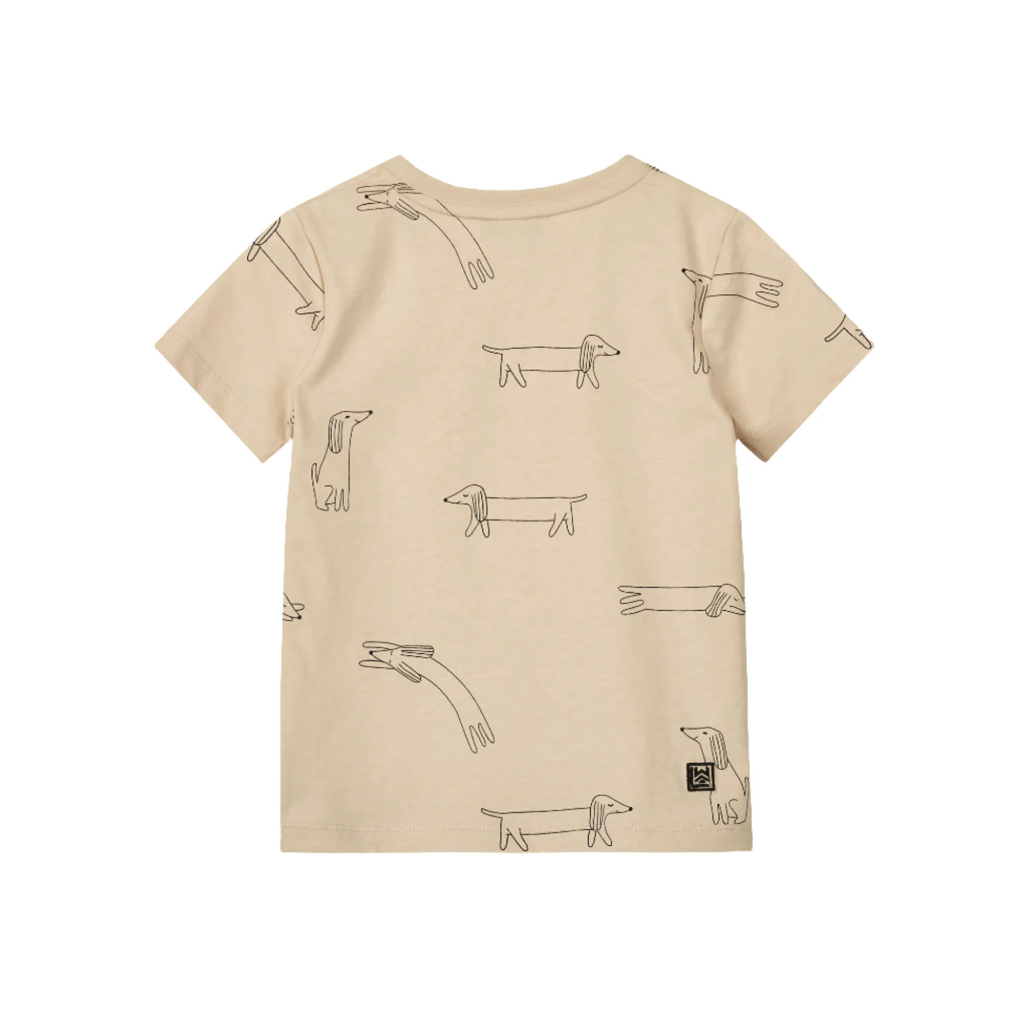 Liewood Baby Apia T-shirt - Dog / Sandy