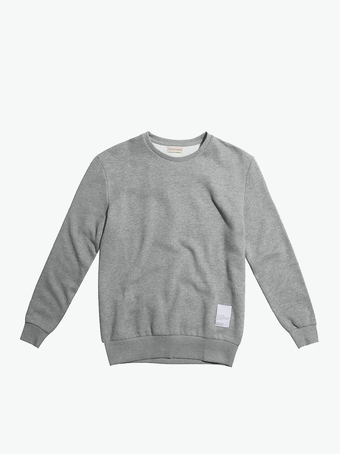 Logomania Crew Neck Sweatshirt Melange Grey