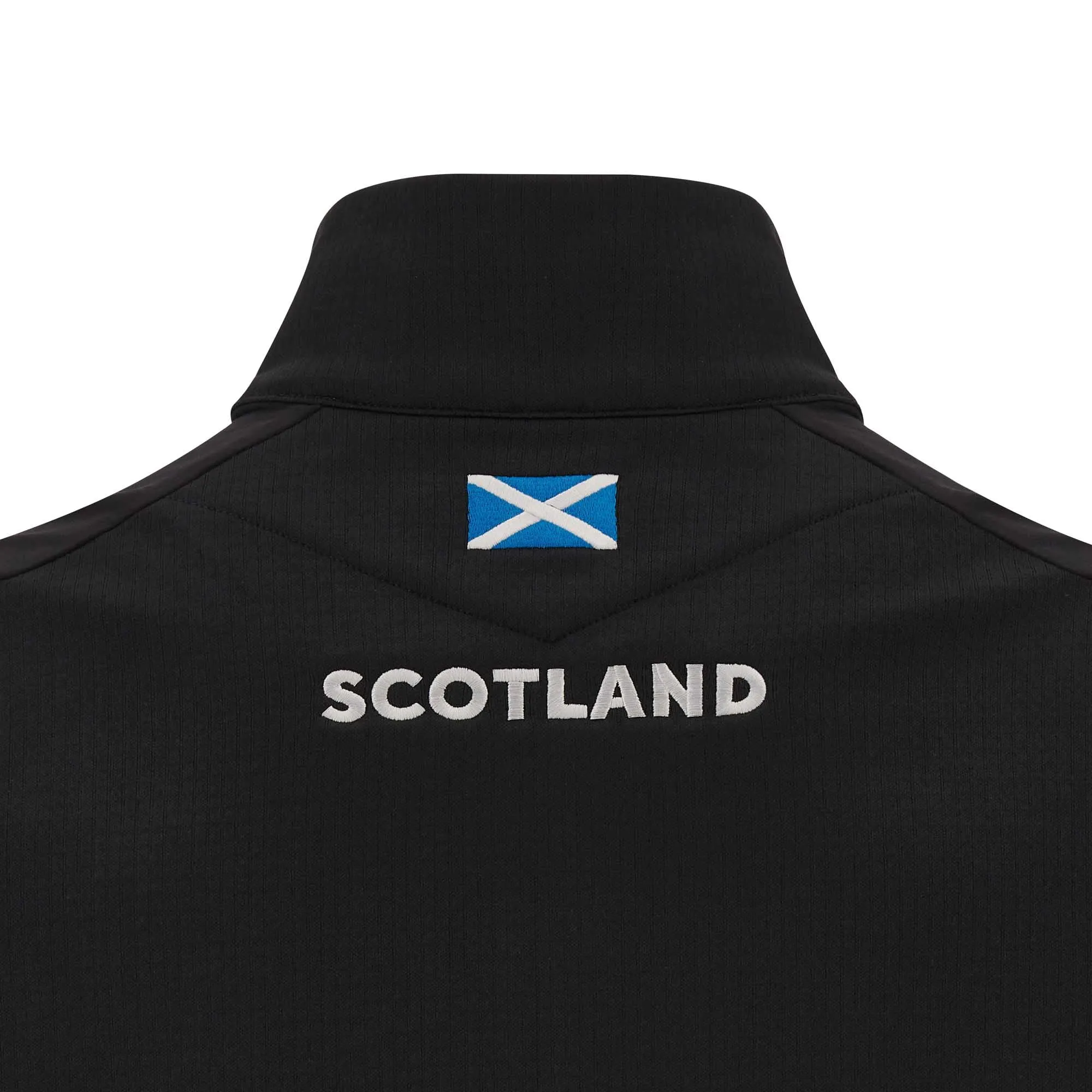 Macron Men's Scotland Rugby 1/4 Zip 23/24