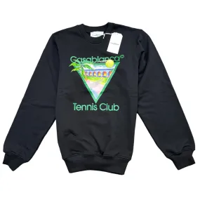 Men's Tennis Club Sweatshirt Black Size M