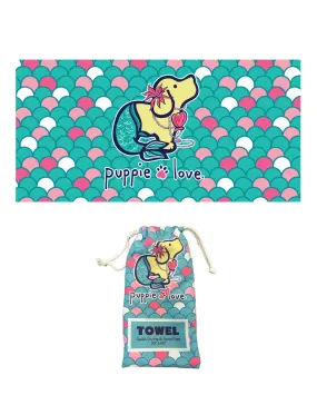 MERMAID PUP TOWEL