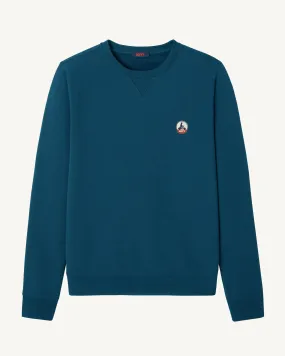 Metal blue Braga 2.0 organic cotton sweatshirt