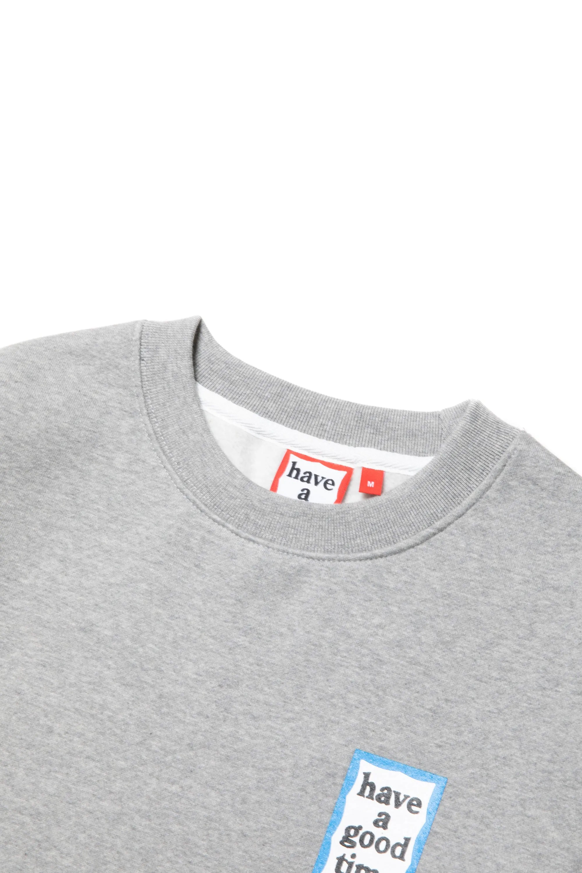 MINI BLUE FRAME CREWNECK FL HEATHER GRAY