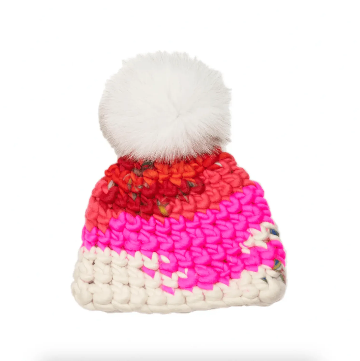 Pomster Scramble Beanie in Starburst by Mischa Lampert