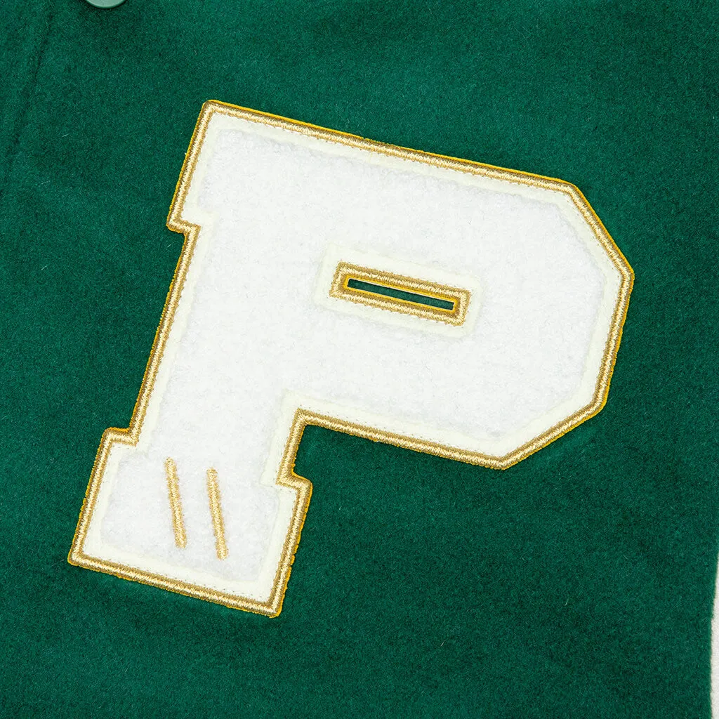 Puma x Rhuigi Varsity Jacket - Evergreen