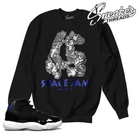 Retro 11 Space Jam Hands Sweater