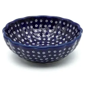 Sm Shell Bowl 4.5 in Blue Elegance