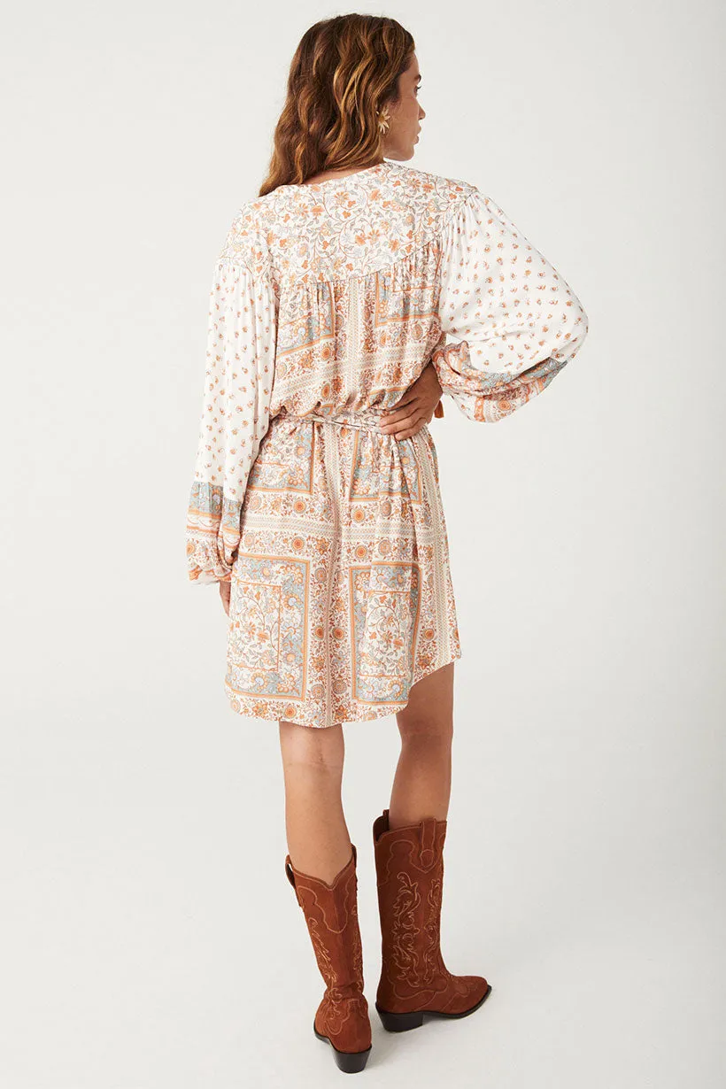 Spell Sunshine Bandit Tunic Dress - Desert Sage