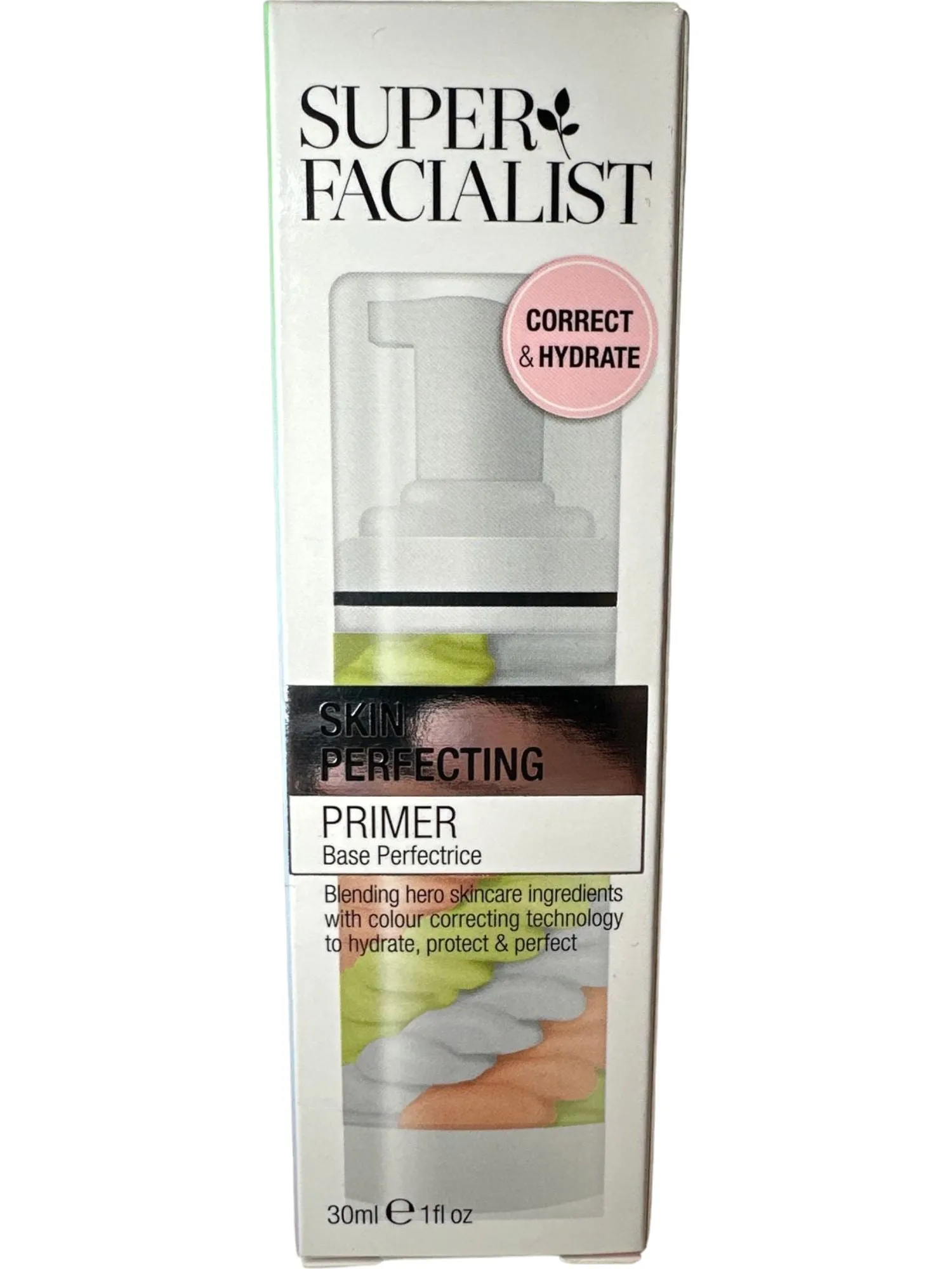 Super Facialist Correct & Hydrate Skin Perfecting Primer UK 30ml