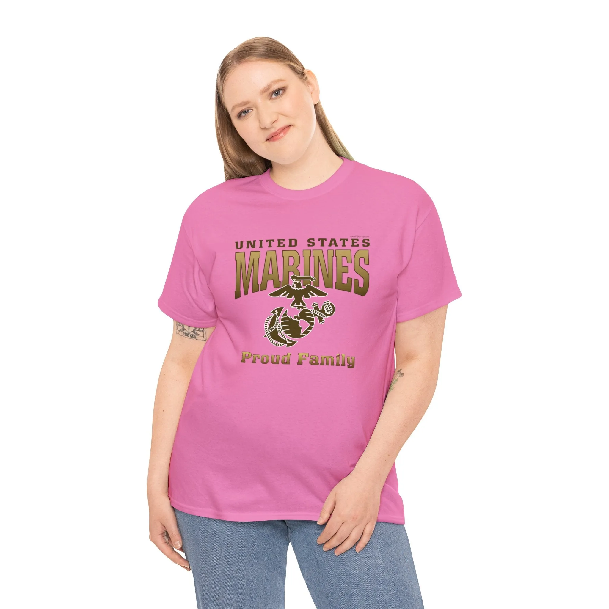 T-Shirt: United States Marines Proud Family