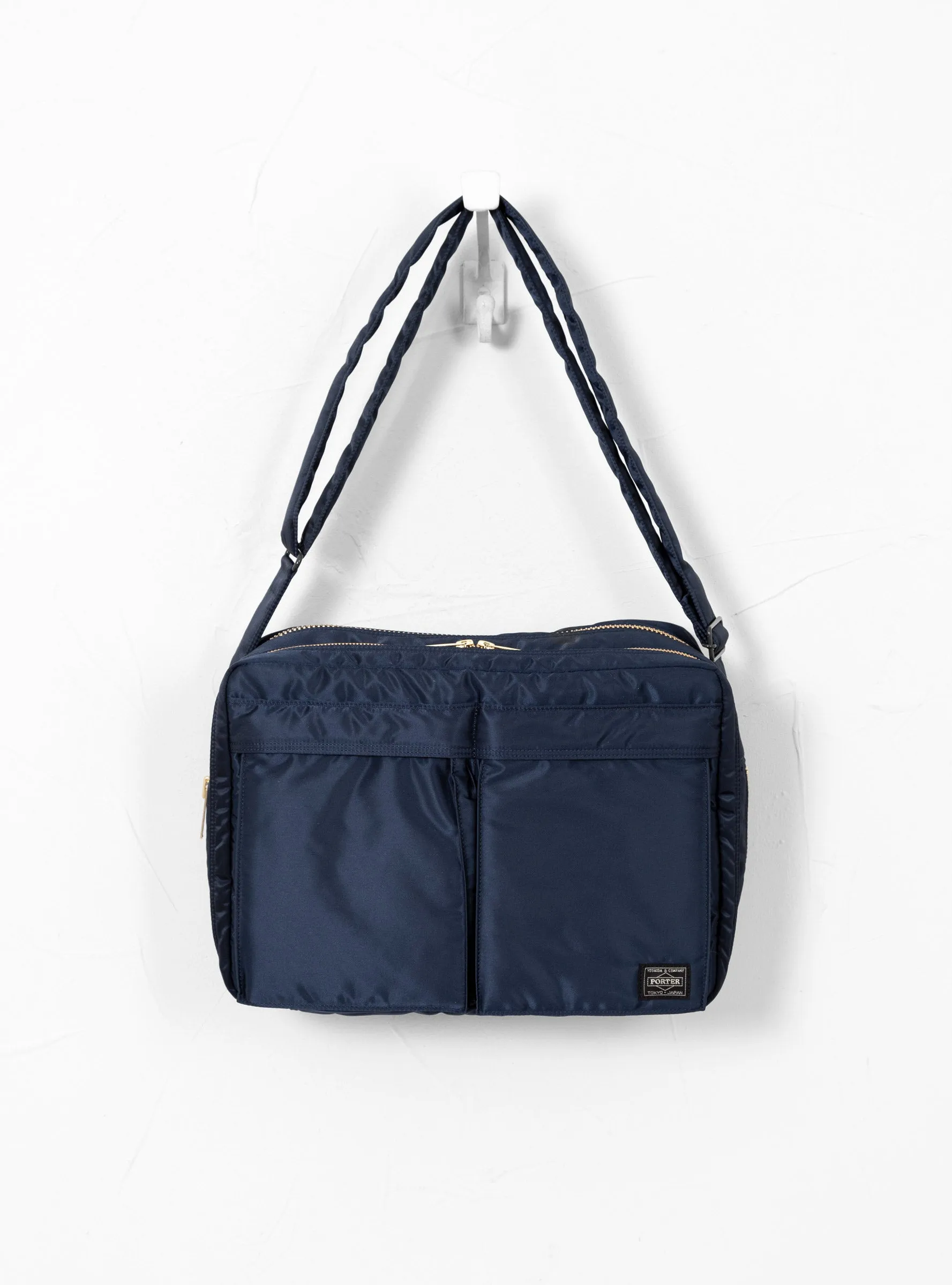 TANKER Shoulder Bag XL Iron Blue