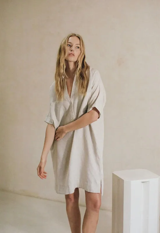 The Evelia Dress - Linen