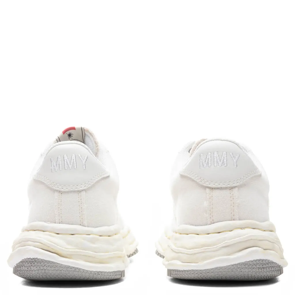 Wayne Low OG Sole Washed Canvas Sneaker - White