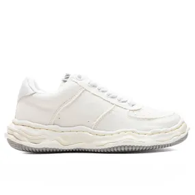 Wayne Low OG Sole Washed Canvas Sneaker - White