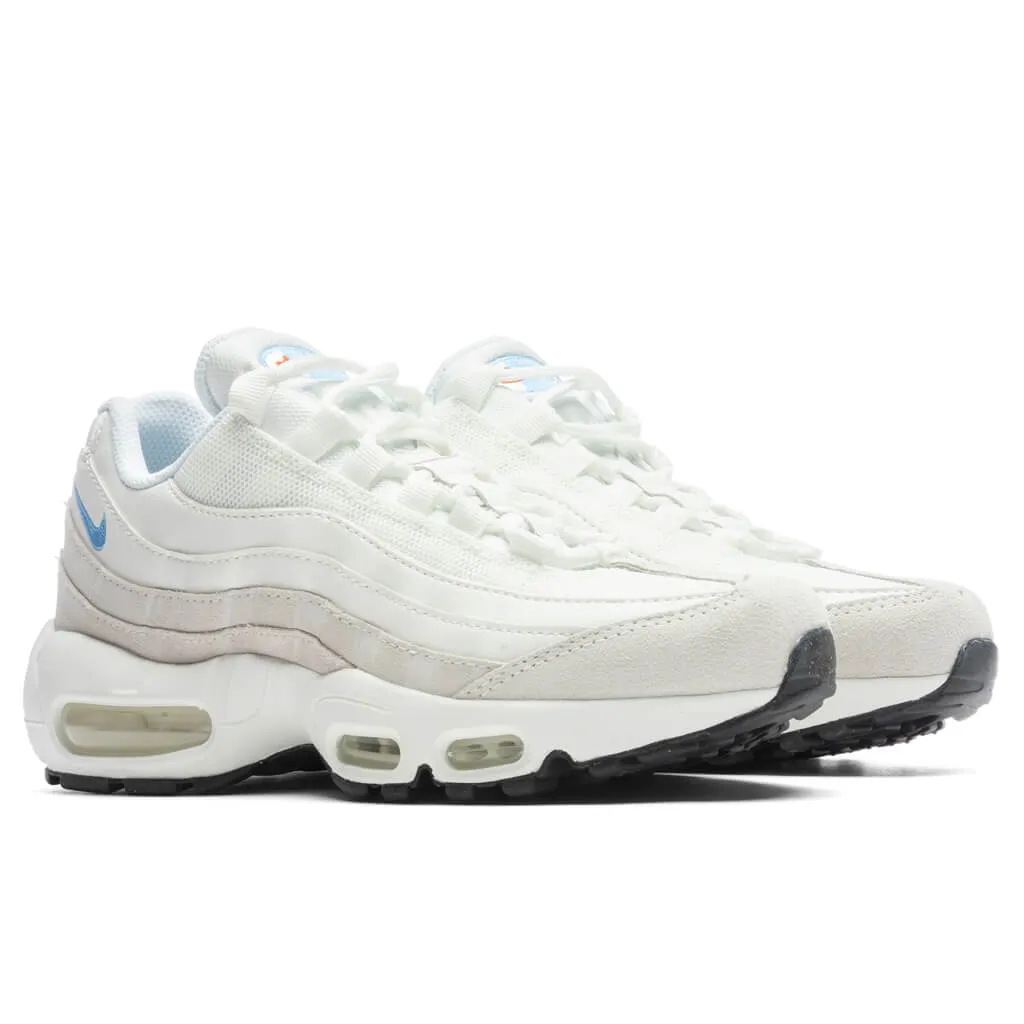 Women's Air Max 95 - Summit White/University Blue