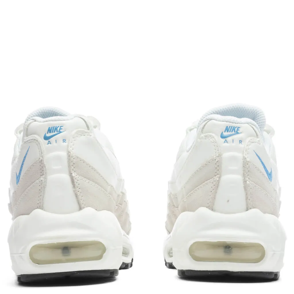 Women's Air Max 95 - Summit White/University Blue